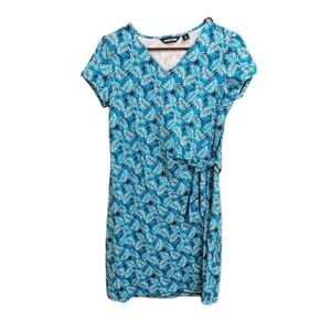 Lands' End | Dresses | Lands End Sleeveless Linen Swing Dress Indigo 0 Linen  2x | Poshmark